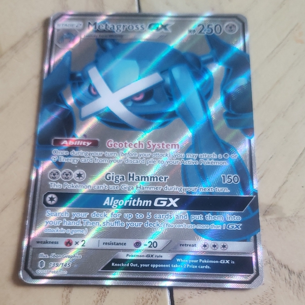 Metagross GX Pokémon Card